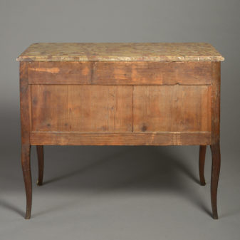 A fine 18th century louis xvi period parquetry commode