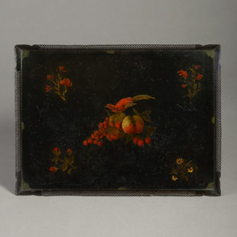 A George III period Tole Tray