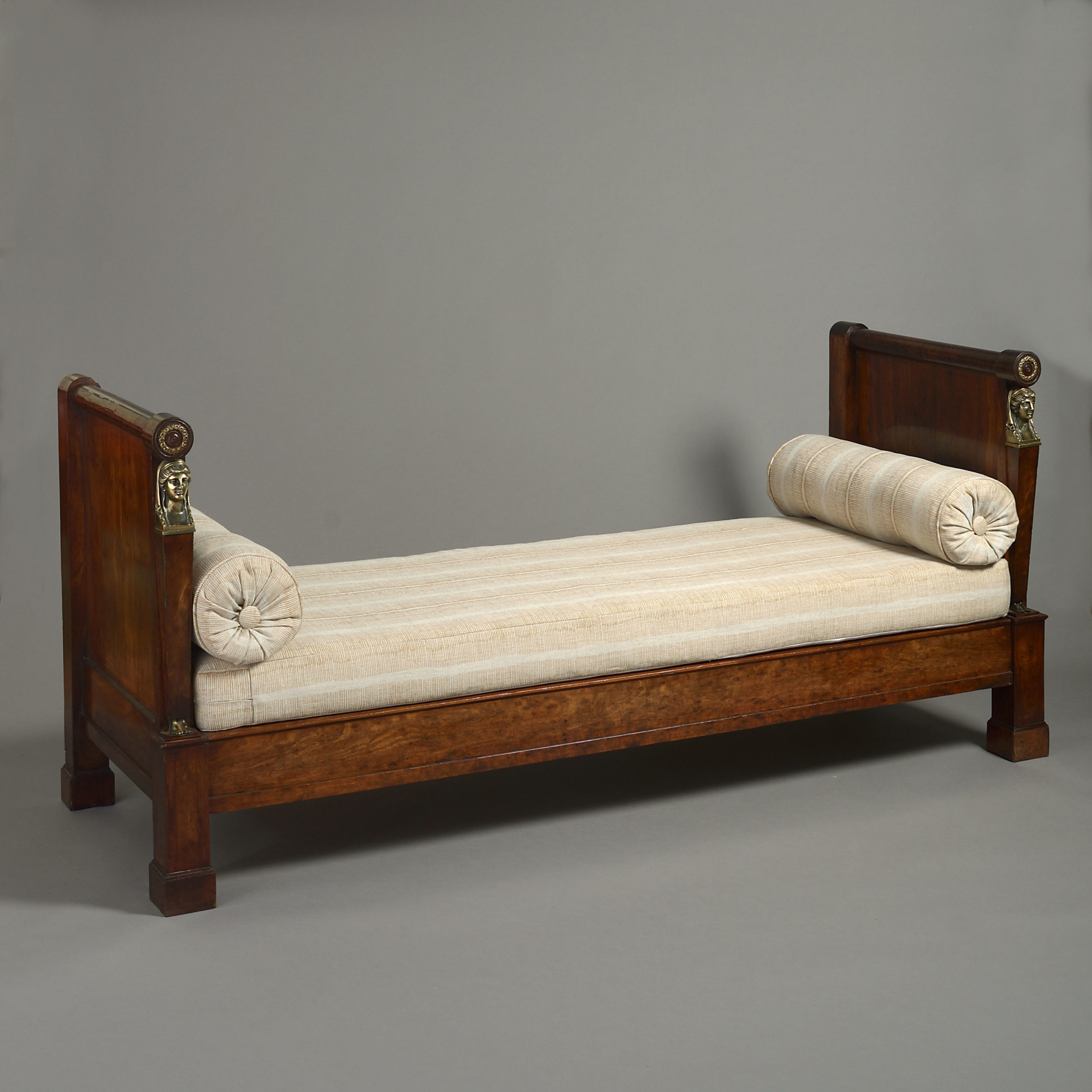 An Early 19th Century Empire Period Mahogany Day Bed Timothy Langston
