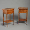 A Pair of Bedside Tables in the Directoire Manner