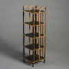 A mid 19th century victorian bamboo shoe rack