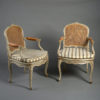 A pair of 19th century rococo revival armchairs in the louis xv taste 1 A pair of 19th century rococo revival armchairs in the louis xv taste