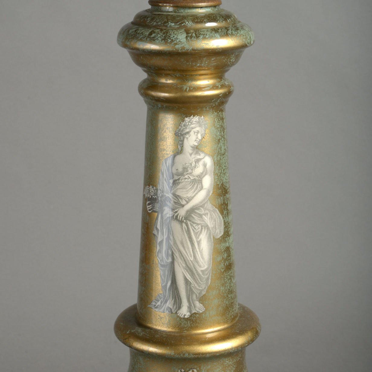 Mid 20th Century Brass Table Lamp