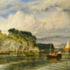 Henry dawson - a view of mount edgecombe, plymouth