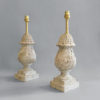A pair of villandry lamp bases