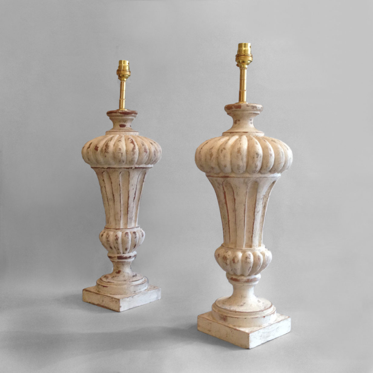 A pair of chambord lamp bases