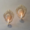 A pair of montgeoffroy wall lights