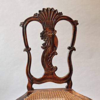 A pair of sinhalese side chairs 3 A pair of sinhalese side chairs