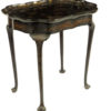A 19th century lacquer tray table
