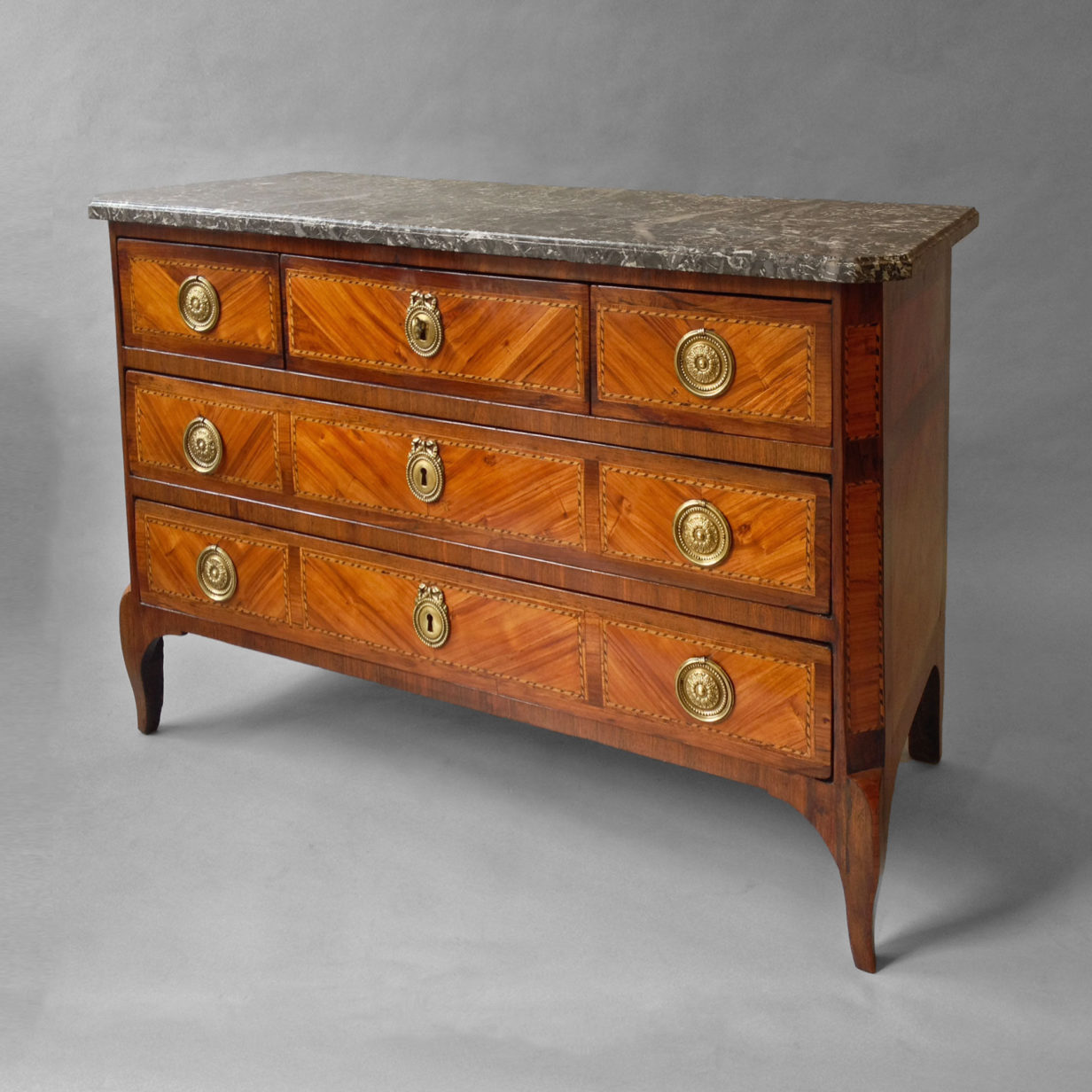A mid-18th century transitional commode