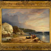 John frederick tennant - the coast at hastings, sussex