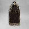 An 18th century bohemian etched glass mirror