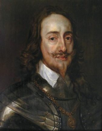 Theodore roussel, portrait of king charles i