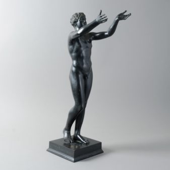 An early 19th century bronze reduction of the orans