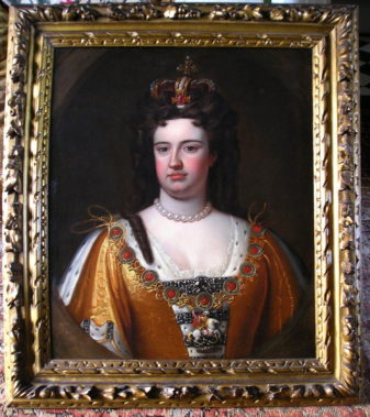 Studio of sir godfrey kneller, portrait of queen anne