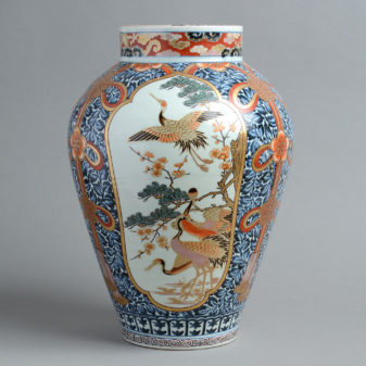 A fine 17th century imari vase