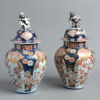 A 19th century pair of samson vases