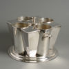 A 20th century silver plated wine cooler