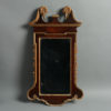 A mid-18th century george ii period tabernacle mirror