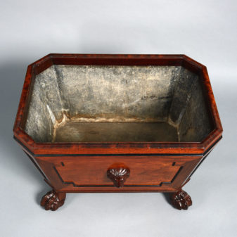 An early 19th century regency period wine cooler