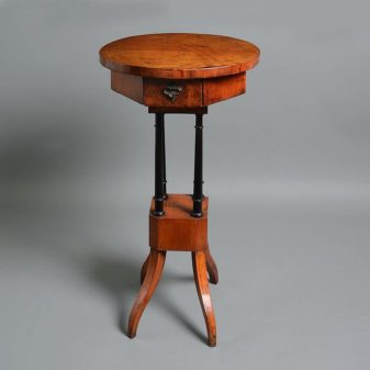 An early 19th century biedermeier occasional table