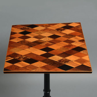 A george iii specimen top parquetry occasional table
