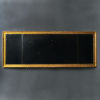 An 18th century triple plate overmantel mirror