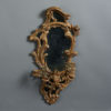 A rare 18th century george iii period carton pierre girandole