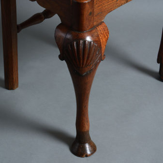 An early 18th century side chair