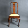 An early 18th century side chair