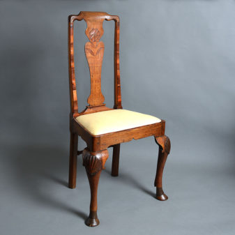 An early 18th century side chair