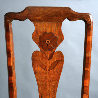An early 18th century side chair