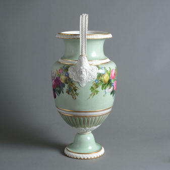 A magnificent 19th century royal copenhagen porcelain vase