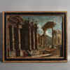 An 18th century capriccio landscape