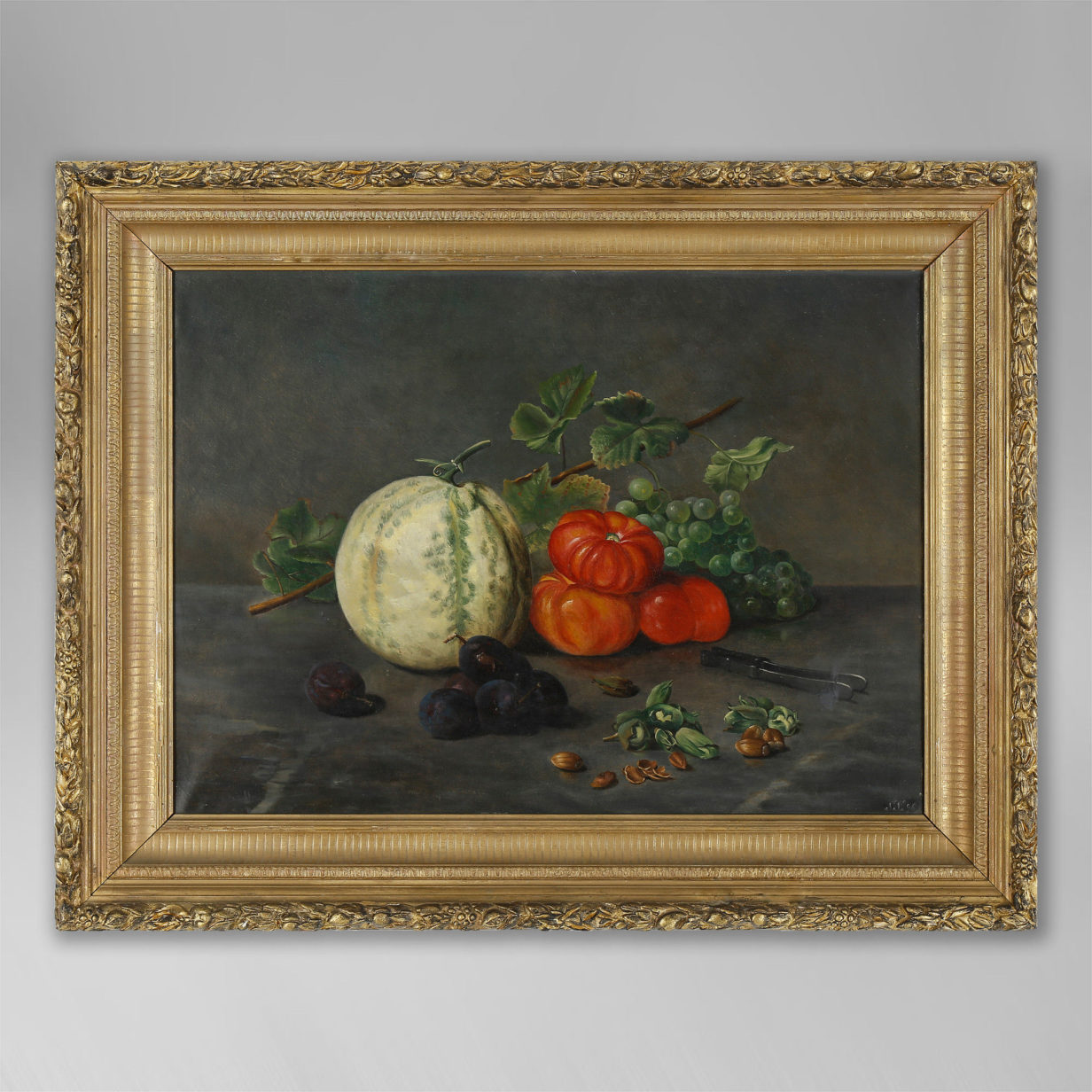 A Late 19th Century Still Life of Fruit