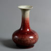 A 19th Century Qing Dynasty Sang de Boeuf Porcelain Vase