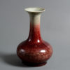 A 19th century qing dynasty sang de boeuf porcelain vase