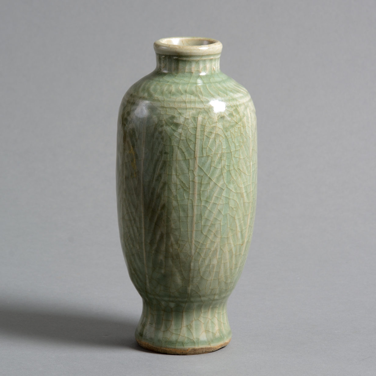 A 16th century ming period celadon porcelain vase