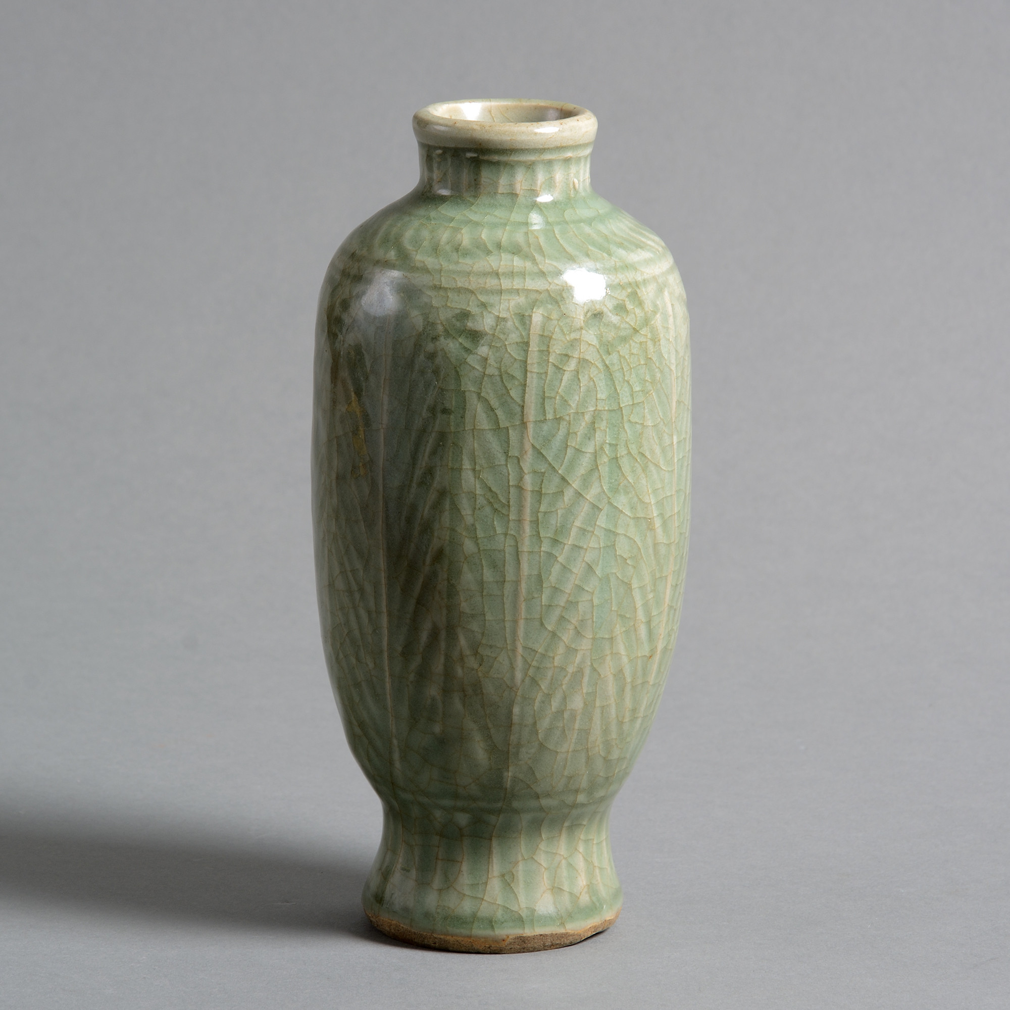A 16th Century Ming Period Celadon Porcelain Vase Timothy Langston