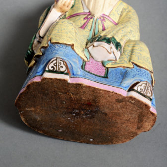 A 19th century qing dynasty porcelain immortal