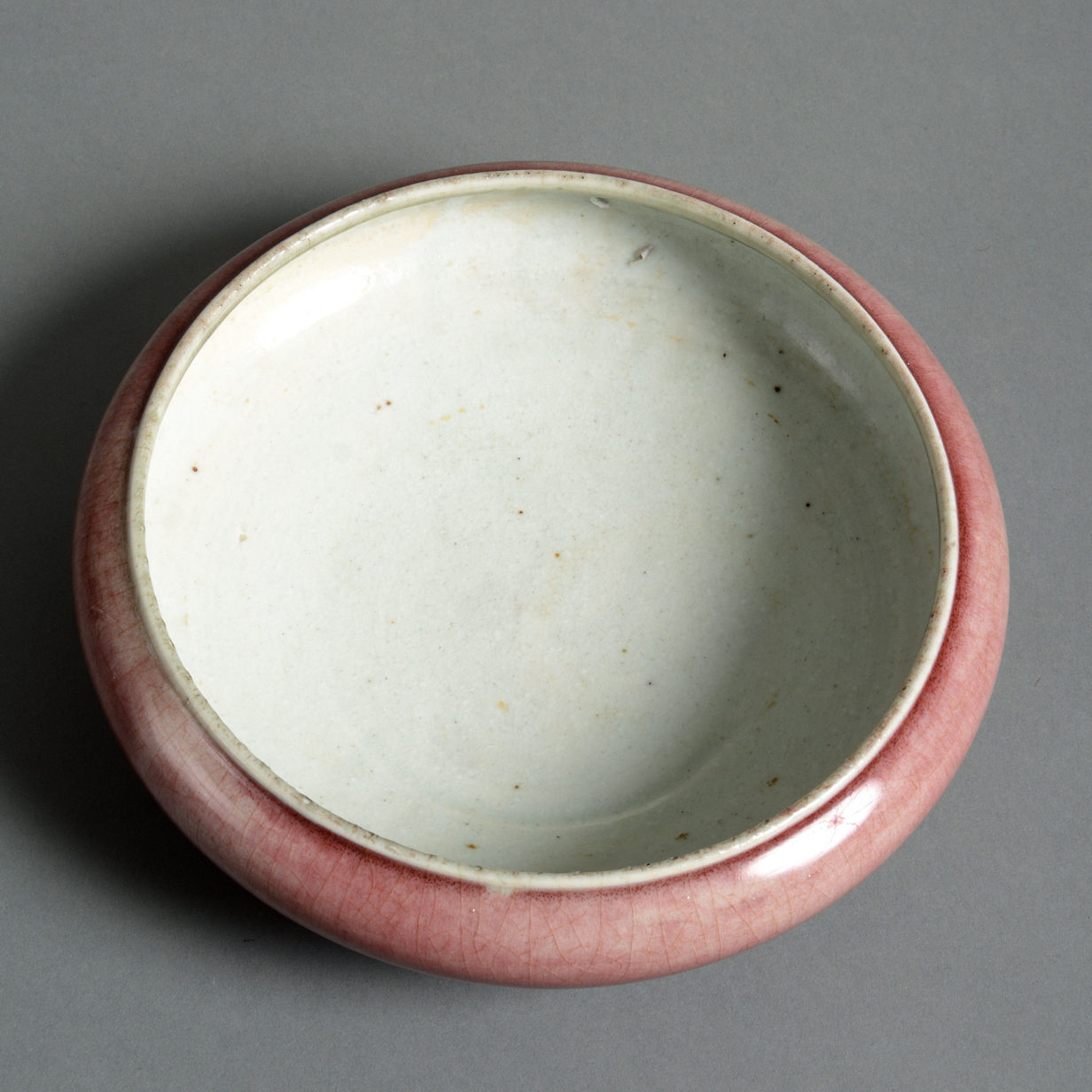 A 19th century sang de boeuf porcelain bowl