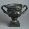 A 19th century regency period bronze reduction of the warwick vase