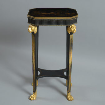 An early 19th century regency period occasional table