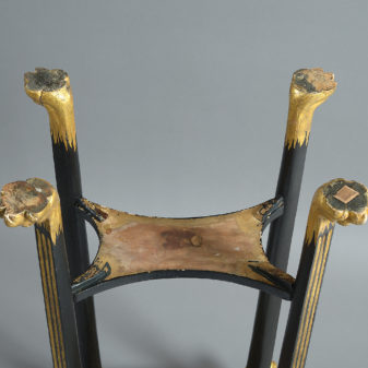 An early 19th century regency period occasional table