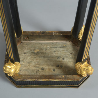 An early 19th century regency period occasional table