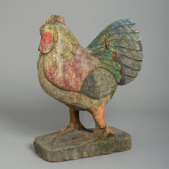 A Carved Chicken