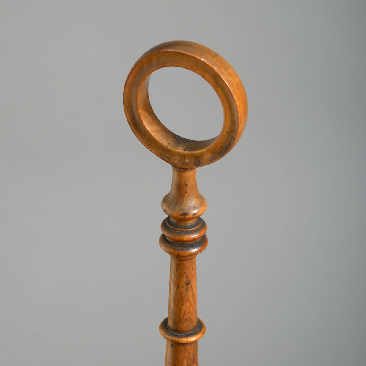 A 19th Century Turned Ship's Wheel Stick or Umbrella Stand
