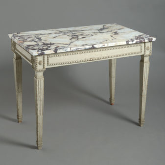Louis XVI Marble Topped Table