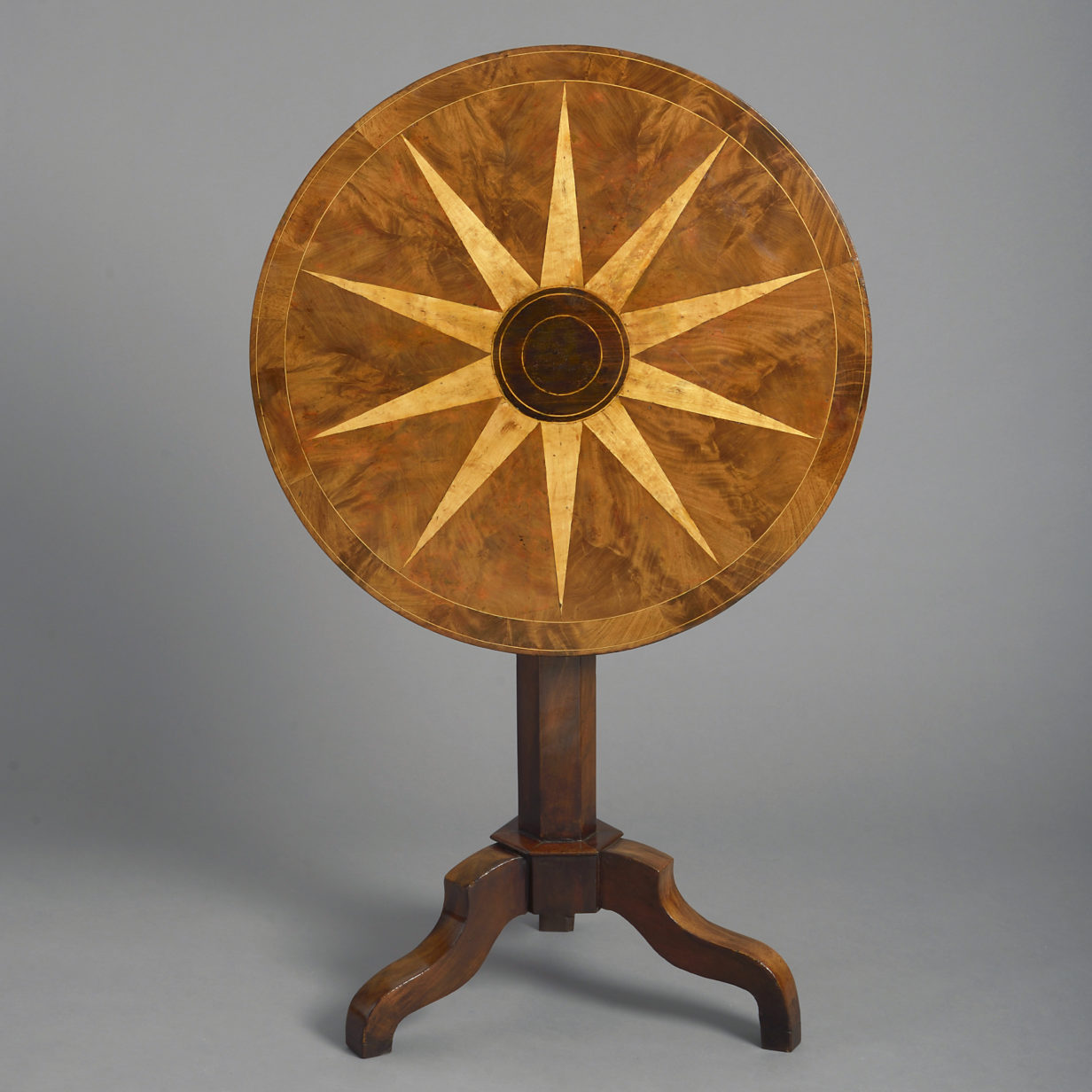 Compass top table