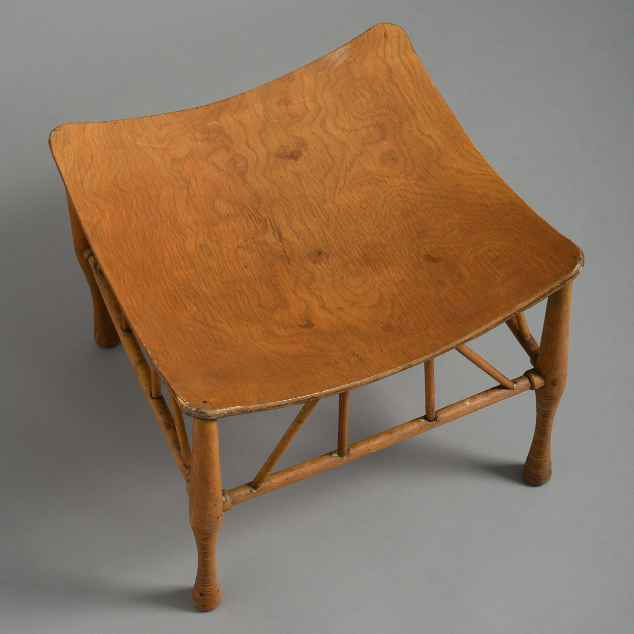 A bentwood thebes stool